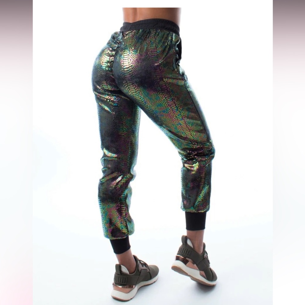 Fresh To Death Oil Slick Elevated Jogger Pants